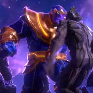 Marvel Contest of Champions Thanos VS groot