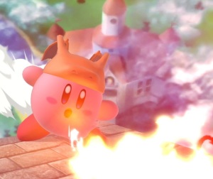 Kirby as Charizard Pokemon Trainer super Smash Bros ultimate Nintendo Switch 