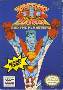 Captain Planet and the Planeteers NES Boxart 