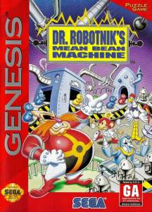 Dr. Robotnik's Mean Bean Machine Sega genesis boxart 