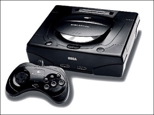 Sega Saturn console 