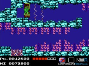 Underwater levels Teenage Mutant Ninja Turtles original NES game