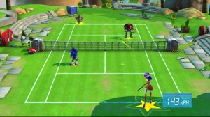 Sonic and Ulala Sega Superstar Tennis