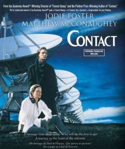 Contact 1997 movie poster Carl Sagan 