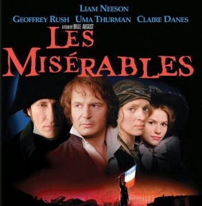 Les Miserables 1998 movie poster 