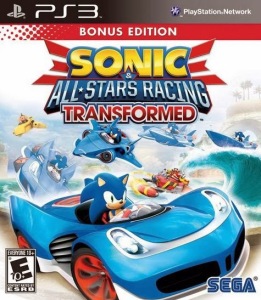 Sonic & All-Stars Racing Transformed Sony PS3 boxart 