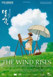 The Wind Rises 2013 movie poster Studio Ghibli anime Japan 
