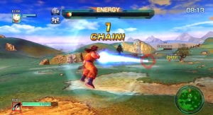 Goku using Kamehameha Dragon Ball Z: Battle of Z PS3  
