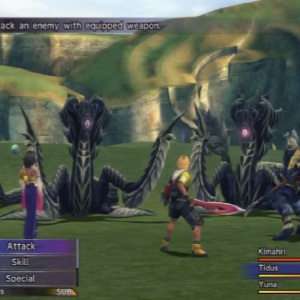 Yuna and Tidus Final Fantasy X Sony PS2