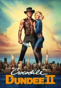 Crocodile Dundee II 1988 movie poster 
