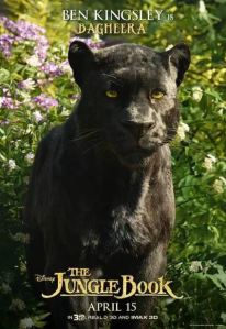 The Jungle Book 2016 Disney movie poster 