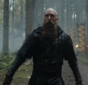 Jarl Kåre attacks Norse pagan shrine Vikings: Valhalla season 1 Netflix 