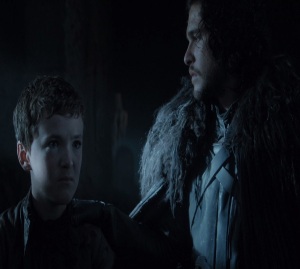 Olly and Jon Snow Game of Thrones HBO 