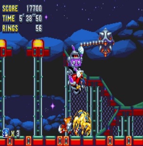 Boss battle Heavy Rider Sonic Mania Nintendo Switch Xbox One PS4 Sega 