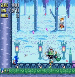 Heavy Shinobi Boss battle Sonic Mania Nintendo Switch Xbox One PS4 Sega