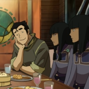 Bolin and his fiancee The Legend of Korra nickelodeon 