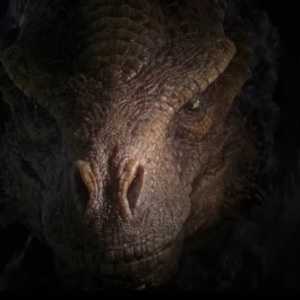 Red dragon with green eyes House of the Dragon season 1 HBO Max