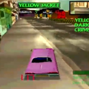 Thumper pink car Twisted Metal 1 PlayStation 