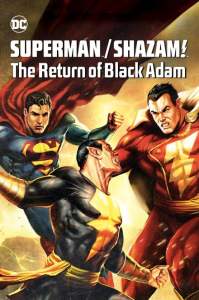 Superman/Shazam!: The Return of Black Adam 2010 movie poster 