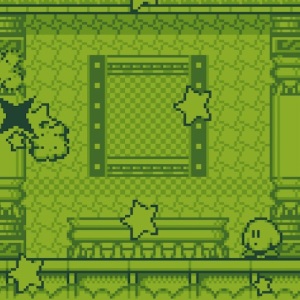 Kirby destroys Kracko Kirby's Dream Land 1 Nintendo Game Boy