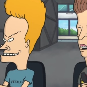 Beavis at space camp Beavis and Butt-Head Do the Universe Paramount+