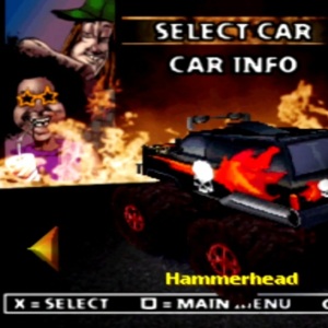 Mike & Stu Hammerhead Twisted Metal 2 Sony Playstation PS1 