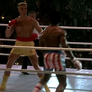 Ivan Drago vs Rocky Balboa in the Soviet Union Rocky IV Dolph Lundgren